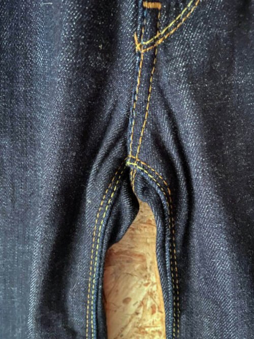 jean vintage levis 474 loose fit wide leg 2000 Y2K entrejambe