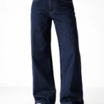 jean levi's 474 loose fit wide leg dos mannequin porté