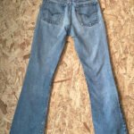 jean vintage levis 646 90 bootcut dos