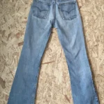 jean levi's vintage 646 bootcut w27 dos