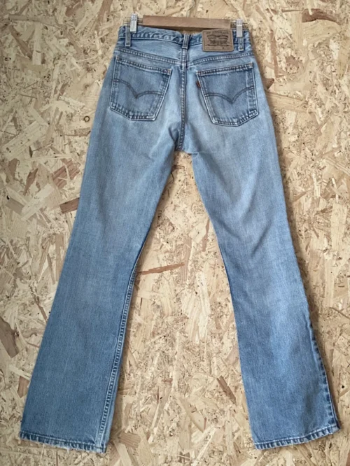 jean levi's vintage 646 bootcut w27 dos