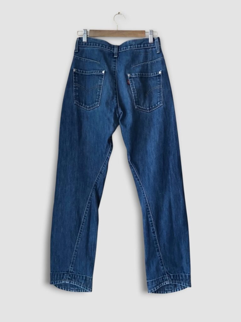 levi's engineered 843 coutures tournantes Y2K dos