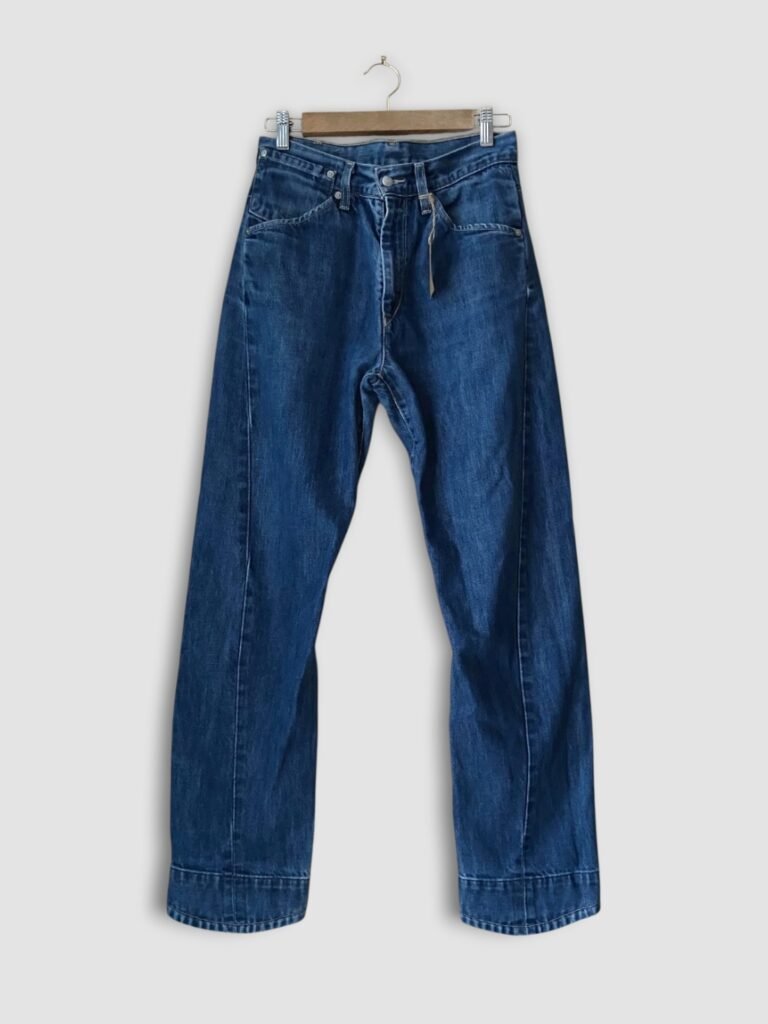 levi's engineered 843 coutures tournantes Y2K face
