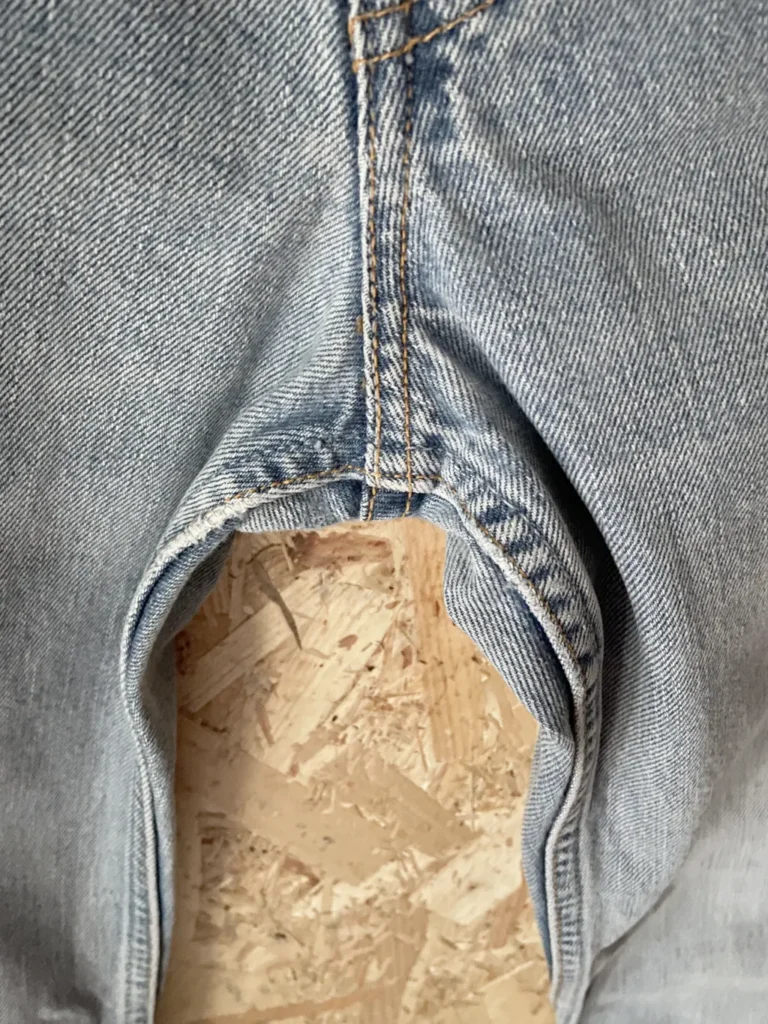 jean levi's vintage 646 bootcut w27 entrejambe