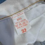 jean vintage bonaventure striped 90 etiquette