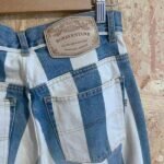 jean vintage bonaventure striped 90 poche
