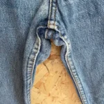 jean vintage levis 501 straight 2000 y2k entrejambe