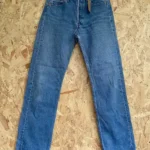 jean vintage levis 501 straight 2000 y2k face