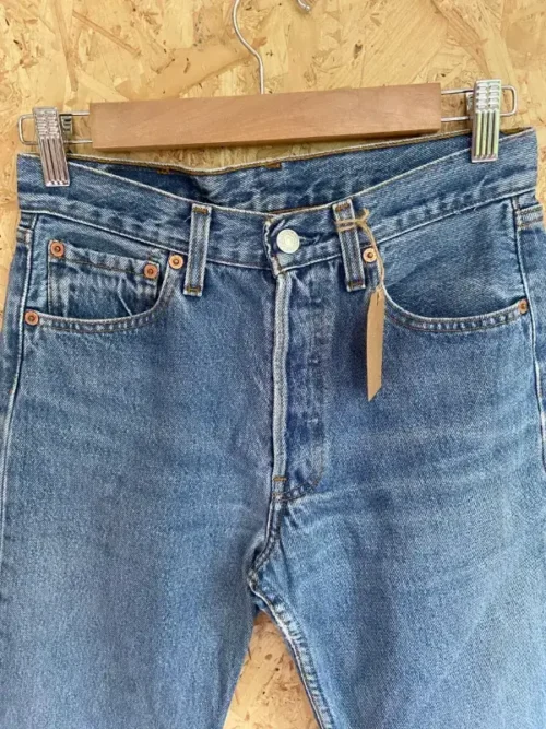 jean vintage levis 501 straight 2000 y2k taille