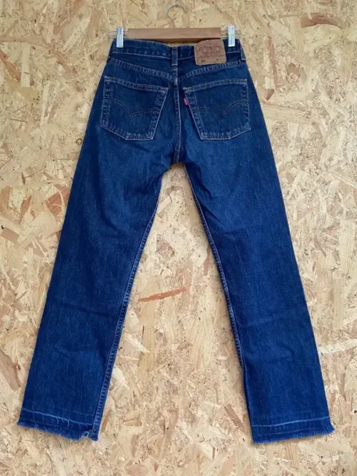 jean vintage levis 501 straight 90s dos