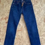jean vintage levis 501 straight 90s face