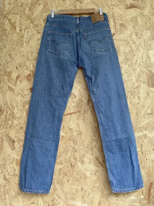 jean vintage levis 501 90 made in usa w32 dos