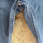 jean vintage levis 501 90 made in usa w32 entrejambe