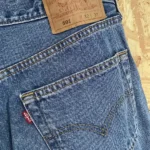 jean vintage levis 501 90 made in usa w32 red tab