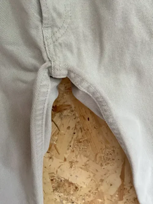 jean vintage levis 501 beige 90 w28 beige