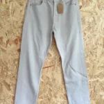 jean vintage levis straight 501 beige face