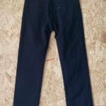 jean vintage levis 501 noir 2000 straight dos