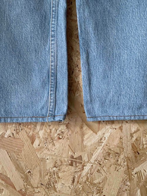 jean vintage levis 501 light wash W28 2000 ourlets