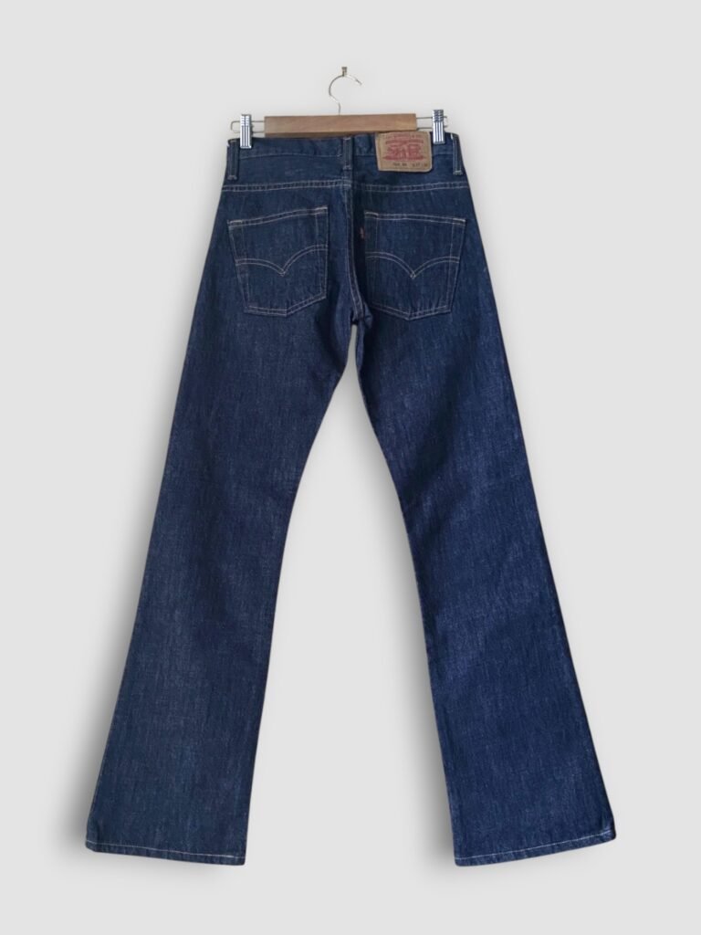 jean levi's vintage 507 bootcut w27 dos