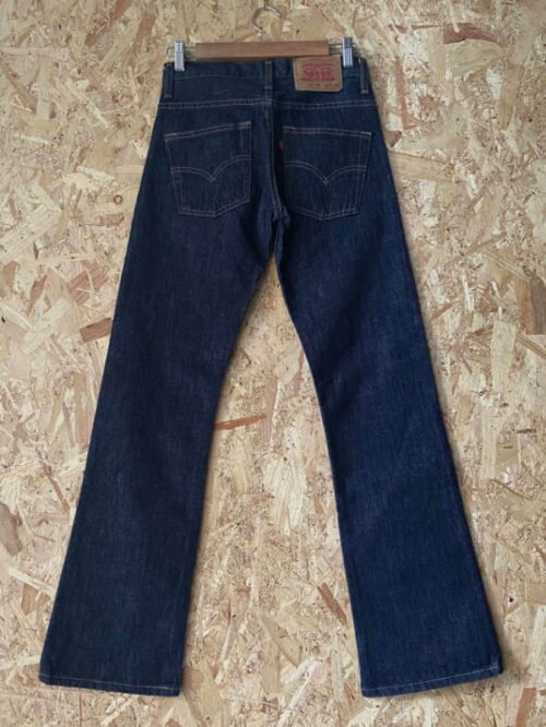 jean vintage levis 507 bootcut flare 2000 W27 dos