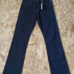 jean vintage levis 507 bootcut flare 2000 W27 face
