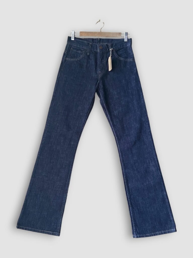jean levi's vintage 507 bootcut w27 face