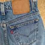 jean vintage levis 512 slim fit straight size 3 redtab