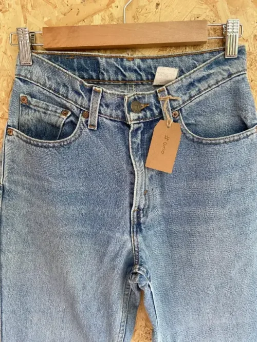 jean vintage levis 512 slim fit straight size 3 taille