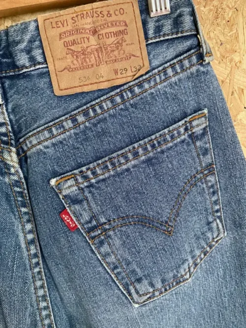 jean vintage levis 534 90s red tab