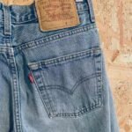 jean vintage levis 535 90s straight red tab