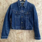 veste jean vintage Lee Jacket Established 1889 face