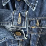 veste jean vintage Lee Jacket Established 1889 manche