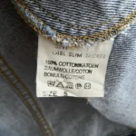 veste jean vintage lee union made jacket 90 etiquette