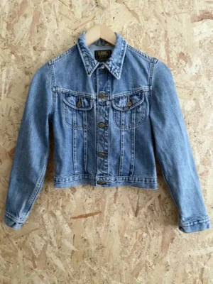 veste jean vintage lee union made jacket 90 face