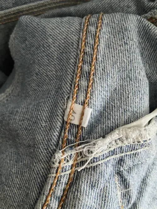 veste jean lee cooper southern comfort casual wear 80s taille