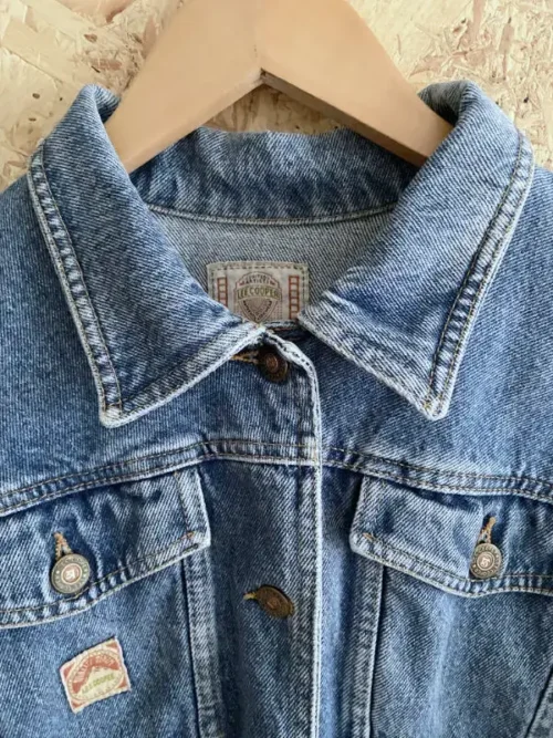 veste jean vintage lee cooper moviewood cinema 90 col