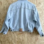 veste jean vintage oboush oversize 80 dos
