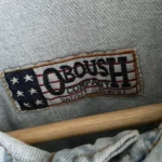veste jean vintage oboush oversize 80 etiquette