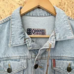 veste oboush oversize 80s col étiquette