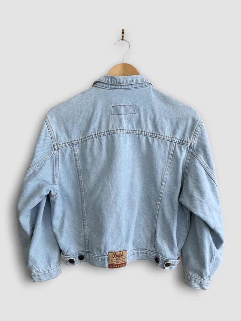 veste oboush oversize 80s dos