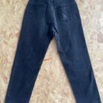 jean vintage calvin klein noir made in usa 90s dos