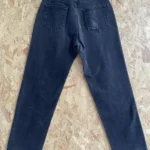 jean vintage calvin klein noir made in usa 90s dos