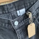 jean vintage calvin klein noir made in usa 90s taille