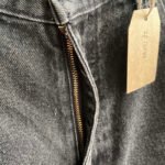 jean vintage calvin klein noir made in usa 90s zip
