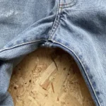 jean vintage diesel saddle 90s w30 made in italy entrejambe