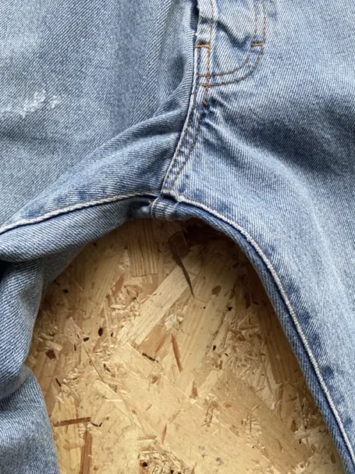 jean vintage diesel saddle 90s w30 made in italy entrejambe