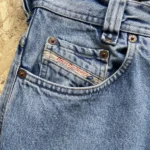 jean vintage diesel saddle 90s w30 made in italy poche