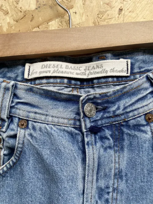 jean vintage diesel saddle 90s w30 made in italy taille