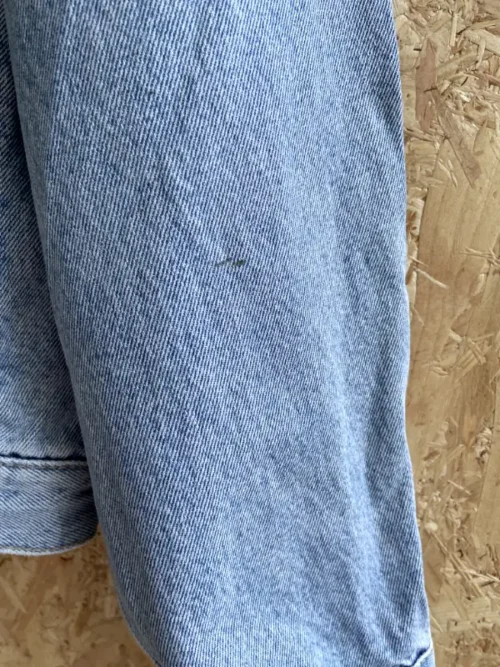 veste jean his henry i siegel casual wear 80 90 bleu défaut 1