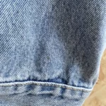 veste jean his henry i siegel casual wear 80 90 bleu défaut 2